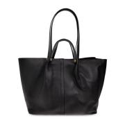 AllSaints Allingto tote väska shopper typ Black, Dam