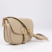 Dior Vintage Pre-owned Laeder handvskor Beige, Dam