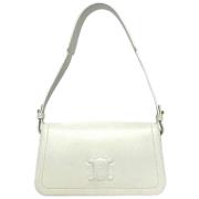 Celine Vintage Pre-owned Laeder celine-vskor White, Dam