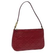 Dior Vintage Pre-owned Laeder dior-vskor Red, Dam