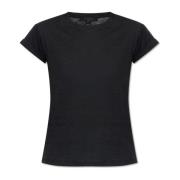 AllSaints T-shirt Anna Black, Dam