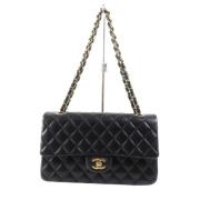 Chanel Vintage Pre-owned Laeder axelremsvskor Black, Dam