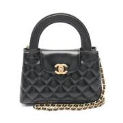 Chanel Vintage Pre-owned Laeder axelremsvskor Black, Dam