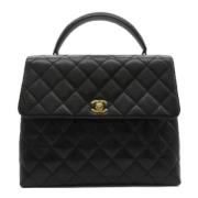 Chanel Vintage Pre-owned Laeder handvskor Black, Dam