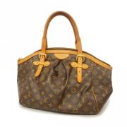 Louis Vuitton Vintage Pre-owned Tyg louis-vuitton-vskor Brown, Dam