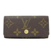 Louis Vuitton Vintage Pre-owned Canvas nyckelhllare Brown, Dam