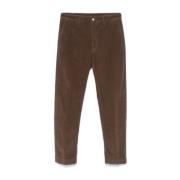 Nine In The Morning Brun Corduroy Byxor med Tapered Ben Brown, Herr