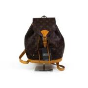 Louis Vuitton Vintage Pre-owned Tyg louis-vuitton-vskor Brown, Dam