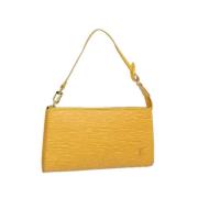 Louis Vuitton Vintage Pre-owned Laeder louis-vuitton-vskor Yellow, Dam