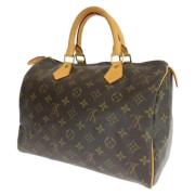 Louis Vuitton Vintage Pre-owned Canvas handvskor Brown, Dam