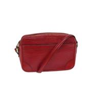 Louis Vuitton Vintage Pre-owned Tyg louis-vuitton-vskor Red, Dam