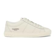 Valentino Garavani Cityplanet Läder Sneakers White, Herr