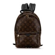 Louis Vuitton Vintage Pre-owned Laeder ryggsckar Brown, Dam