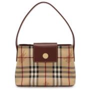 Burberry Vintage Pre-owned Laeder handvskor Beige, Dam