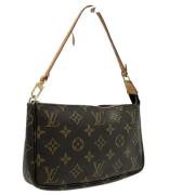 Louis Vuitton Vintage Pre-owned Canvas louis-vuitton-vskor Brown, Dam