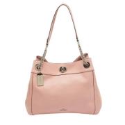 Coach Pre-owned Pre-owned Laeder axelremsvskor Pink, Dam