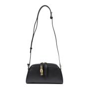 Furla Läder Crossbody Väska Höst/Vinter Kollektion Black, Dam