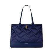 Kurt Geiger Stiliga Tote Bags för shopping Blue, Dam