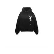 Represent Archangel Hoodie Sweatshirt 100% Bomull Black, Herr