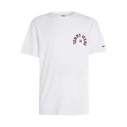 Tommy Hilfiger Urban College Tee Vit Bomull White, Herr