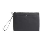 Tommy Hilfiger Mäns Pouch Väska Black, Herr