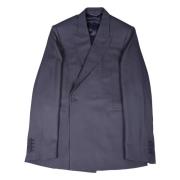 Dior Korsad Blazer i Grå Gray, Herr