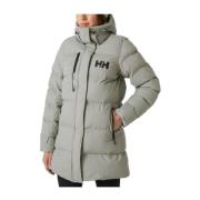 Helly Hansen Adore Puffy Parka med reflexdetaljer Gray, Dam