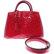 Louis Vuitton Vintage Pre-owned Canvas louis-vuitton-vskor Red, Dam