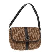 Dior Vintage Pre-owned Canvas dior-vskor Brown, Dam