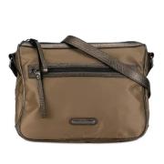 Burberry Vintage Pre-owned Canvas crossbodyvskor Brown, Dam