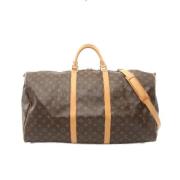 Louis Vuitton Vintage Pre-owned Canvas resvskor Brown, Dam