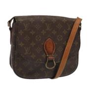 Louis Vuitton Vintage Pre-owned Canvas louis-vuitton-vskor Brown, Dam