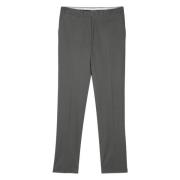 Canali Bomullsbyxor med Fickor Gray, Herr