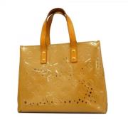 Louis Vuitton Vintage Pre-owned Tyg louis-vuitton-vskor Yellow, Dam