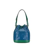 Louis Vuitton Vintage Pre-owned Laeder axelremsvskor Blue, Dam