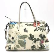 Gucci Vintage Pre-owned Canvas gucci-vskor Beige, Dam