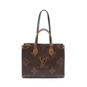 Louis Vuitton Vintage Pre-owned Canvas totevskor Brown, Dam