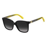 Marc Jacobs Svart Acetat Solglasögon UV-skydd Black, Dam