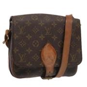 Louis Vuitton Vintage Pre-owned Canvas louis-vuitton-vskor Brown, Dam