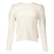 Ba&Sh Ecru Sweater 1h24pepp Beige, Dam