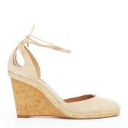 Aquazzura Pre-owned Pre-owned Laeder klackskor Beige, Dam