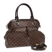 Louis Vuitton Vintage Pre-owned Canvas louis-vuitton-vskor Brown, Dam