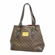 Louis Vuitton Vintage Pre-owned Tyg louis-vuitton-vskor Brown, Dam