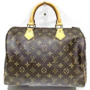 Louis Vuitton Vintage Pre-owned Canvas handvskor Brown, Dam