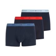 Tommy Hilfiger Klassiska Trunk Boxershorts Blue, Herr