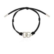 Dolce & Gabbana Armband med logotyp Black, Herr