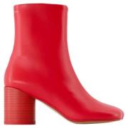 Maison Margiela Laeder stvlar Red, Dam