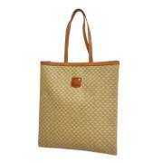 Celine Vintage Pre-owned Canvas celine-vskor Beige, Dam