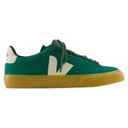 Veja Laeder sneakers Green, Dam