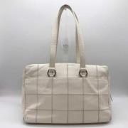 Chanel Vintage Pre-owned Laeder chanel-vskor White, Dam